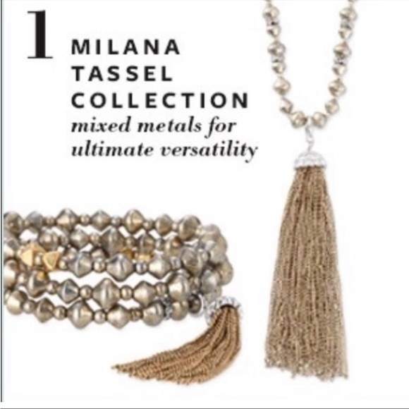 Stella & Dot Milana Tassel pendant - Picture 14 of 14